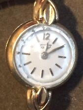 Used, Vintage Mathey-Tissot  Solid 14K White Gold Wristwatch Engraved Works for sale  Midland