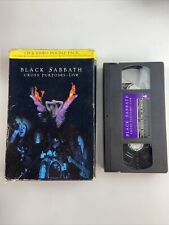Cross Purposes LIVE Black Sabbath VHS BOX SET, abril-1995 I.R.S. Discos OOP SEM CD comprar usado  Enviando para Brazil