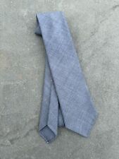 Used, Vanda Fine Clothing Dormeuil Greyish Blue Mottled Six-Fold TIe for sale  Shipping to South Africa