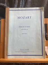 Mozart sonate majeur d'occasion  Rennes