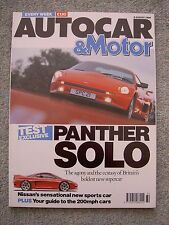 Autocar panther solo for sale  UK