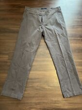 BRAX Everest Chino Slim Straight Quantum Pima Men's Sz 36/30 Taupe/Khaki Trouser for sale  Shipping to South Africa