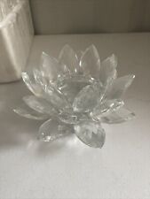 Large crystal lotus for sale  IPSWICH