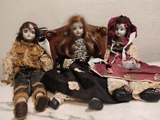 Tre bambole bisquit usato  Imperia