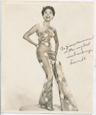 Usado, Lena Horne, Firmado Foto Publicitaria 8X10. segunda mano  Embacar hacia Spain