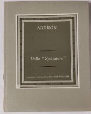 Libro addison dallo usato  Roma