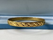 indian gold bangles 22 for sale  HAMPTON