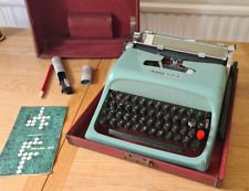 Vintage Olivetti Studio 44 Manual Typewriter with Case Tools and Instructions, used for sale  Shipping to South Africa