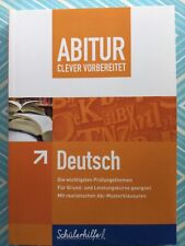 Schulbuch deutsch abitur gebraucht kaufen  Bremen