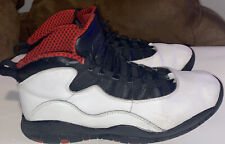 Tenis auténticas Jordan 10 retro Chicago talla 11 blancas/negras/rojas 310805-100, usado segunda mano  Embacar hacia Argentina