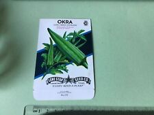 Okra long green for sale  HOVE