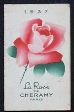 Calendrier miniature 1937 d'occasion  Nantes-