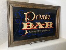 Private bar framed for sale  Mesquite