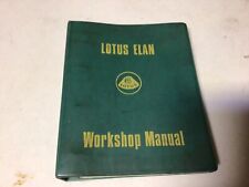 Lotus elan workshop for sale  Jupiter