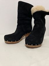 Ugg clogs schwarz gebraucht kaufen  Monheim