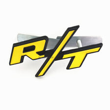 OEM para emblemas de grade frontal RT emblema de carro R/T novo adesivo de placa de identificação preto amarelo comprar usado  Enviando para Brazil