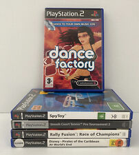 Pacote de jogos PlayStation 2 PS2 x 5 tênis de dança piratas brinquedo espião caribenho rally comprar usado  Enviando para Brazil