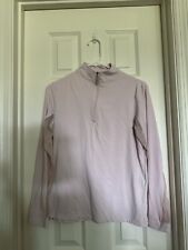 Tailored Sportsman ICEFIL Long Sleeve Ziptop Shirt - Large in Light Pink for sale  Shipping to South Africa
