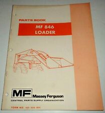 Massey Ferguson MF 846 Carregador Peças Catálogo Manual Livro Original! 11/86 comprar usado  Enviando para Brazil