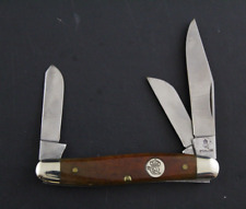 Used, Queen City Cutlery Orange Bone Stockman Pocket Knife 3097 for sale  Shipping to South Africa