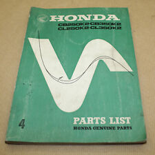 Parts list honda d'occasion  Neuilly-en-Thelle