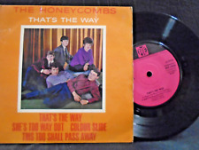 THE HONEYCOMBS E.P " THAT`S THE WAY " RARE Or. UK PYE  EX+ COND. IN Or. PIC SL. segunda mano  Embacar hacia Argentina