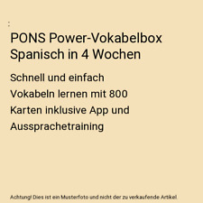 Pons power vokabelbox gebraucht kaufen  Trebbin
