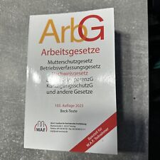 texte dtv arbeitsgesetze beck gebraucht kaufen  Köln-Nippes