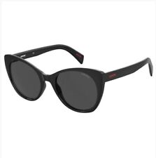 AUTHENTIC LEVI'S LV 1015/S WOMEN SUNGLASSES 0807 BLACK IR 55/20/145 for sale  Shipping to South Africa