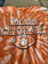 Camisa Tie Dye de los Tigres de la Universidad de Clemson XL naranja segunda mano  Embacar hacia Argentina