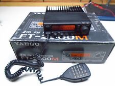 Transceptor de radioaficionados Yaesu FT-2500M VHF FM, micrófono, cable de CC y soporte. segunda mano  Embacar hacia Mexico