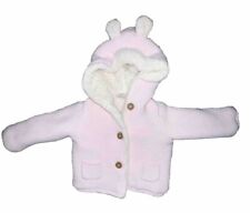 Casaco Carter's Baby Girls rosa claro forrado com capuz orelhas de urso tamanho 9 meses comprar usado  Enviando para Brazil