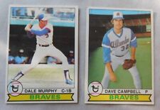 1979 Topps Atlanta Braves cartão de beisebol escolha um comprar usado  Enviando para Brazil