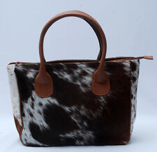 Large cowhide tote for sale  USA