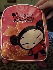 MOCHILA PEQUENA PUCCA Funny Love rosa e laranja rara comprar usado  Enviando para Brazil