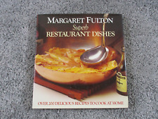 Magníficos platos de restaurante - Libro de cocina de tapa dura vintage de Margaret Fulton 1982 + DJ segunda mano  Embacar hacia Mexico