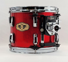 Pearl VISION Maple Tom Drum - 10" x 8" Red Sparkle with Brand-new Drumhead for sale  Shipping to South Africa