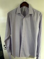 Lewin purple gingham for sale  DUNFERMLINE