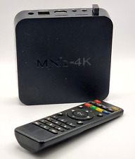 Usado, MXQ-4K KODI ANDROID SMART TV BOX Inc Controle Remoto PWR Fornecimento Teclado Cabos Ect Muito Bom++ comprar usado  Enviando para Brazil