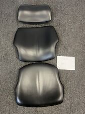 Usado, Cadeira Humanscale Freedom usada couro preto espuma assento encosto de cabeça almofadas 001 comprar usado  Enviando para Brazil