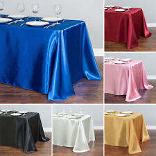 Satin tablecloth rectangle for sale  Shipping to Ireland