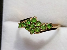 9ct gold tsavorite for sale  CAMBRIDGE