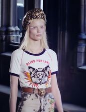 Camiseta Feminina Gucci Blind For Love Cat Tamanho Grande comprar usado  Enviando para Brazil