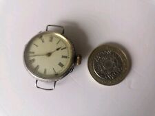 Silver wristwatch ww1 for sale  UK