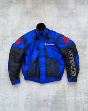 Used, SUZUKI Racing Motorcycle Biker Jacket Bomber Big Logo Size S for sale  Shipping to South Africa