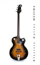 Electric guitar bass semi-acoustic guitar MUSIMA  4 string Germany for sale  Shipping to South Africa