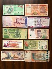 Lote mixto de 10 billetes mundiales en circulación en moneda extranjera segunda mano  Embacar hacia Argentina