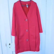 Used, Vintage Julian de Ville Pure Wool Knit Sweater Coat-Large-Lined-Pockets-Italian for sale  Shipping to South Africa
