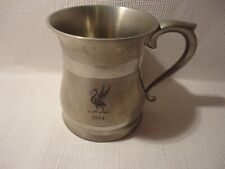 VINTAGE CROWN & ROSE CAST PEWTER TANKARD - MADE IN LONDON, used for sale  Shipping to South Africa