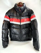 Men's TRIPLE FAT GOOSE PUFFER Jacket Size XXL Blk/Red/White Full Zip, used for sale  Springfield